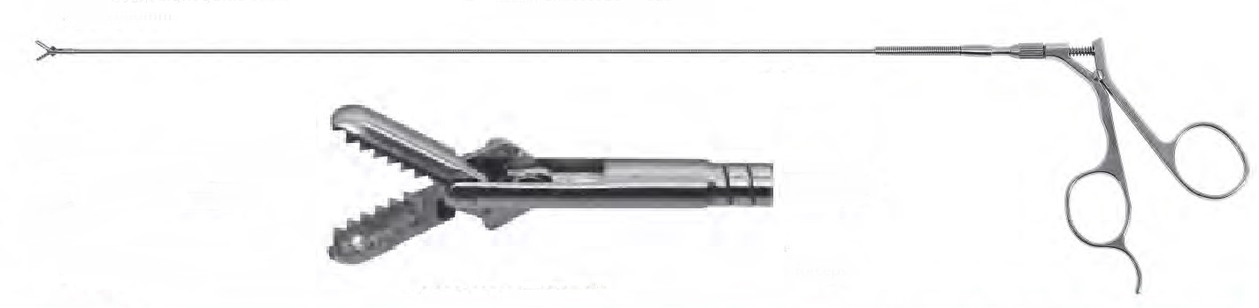 Затискач для сторонніх тіл, гнучкий, діаметр 5,5 Fr, довжина 260 мм до дитячого цистоскопа, розбірний TianSong